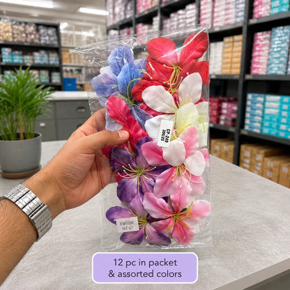 Floral hair pin (1Dz) - CP-249