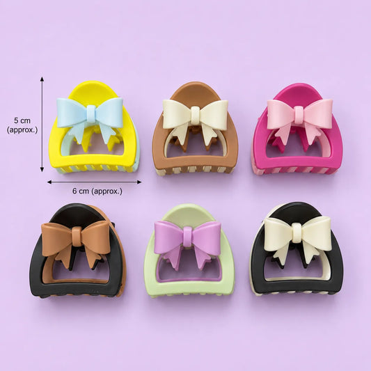 Bow hair claw (1Dz) - UBKWS8963