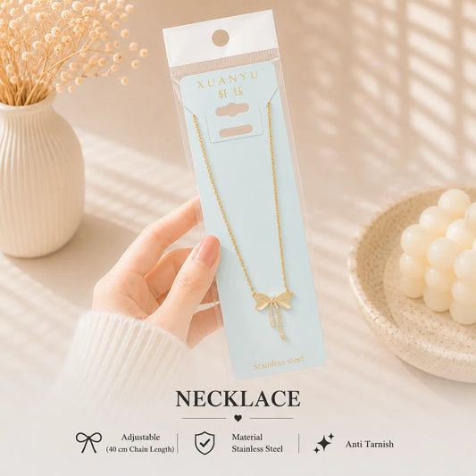 Korean Pendant Necklace - UBKWS3043