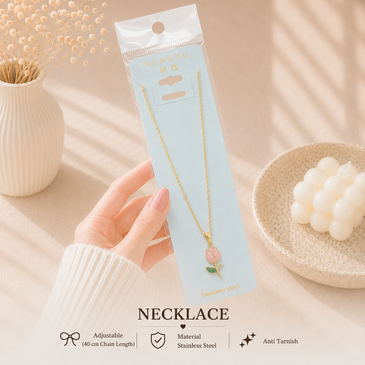 Korean Pendant Necklace - UBKWS3053