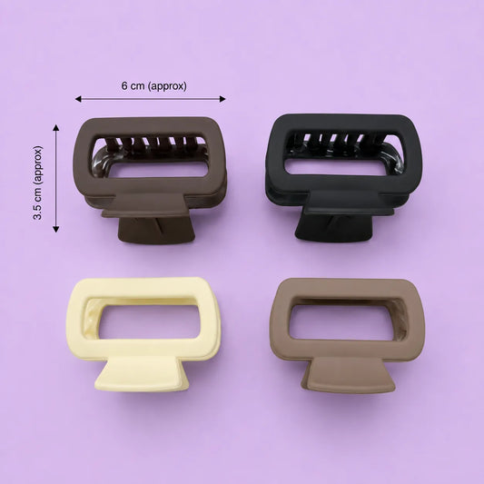 Korean matt hair claw (1Dz) - UBKWS4165