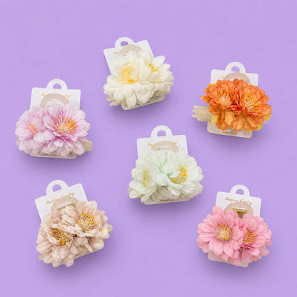 Floral hair claw (1Dz) - CP-254