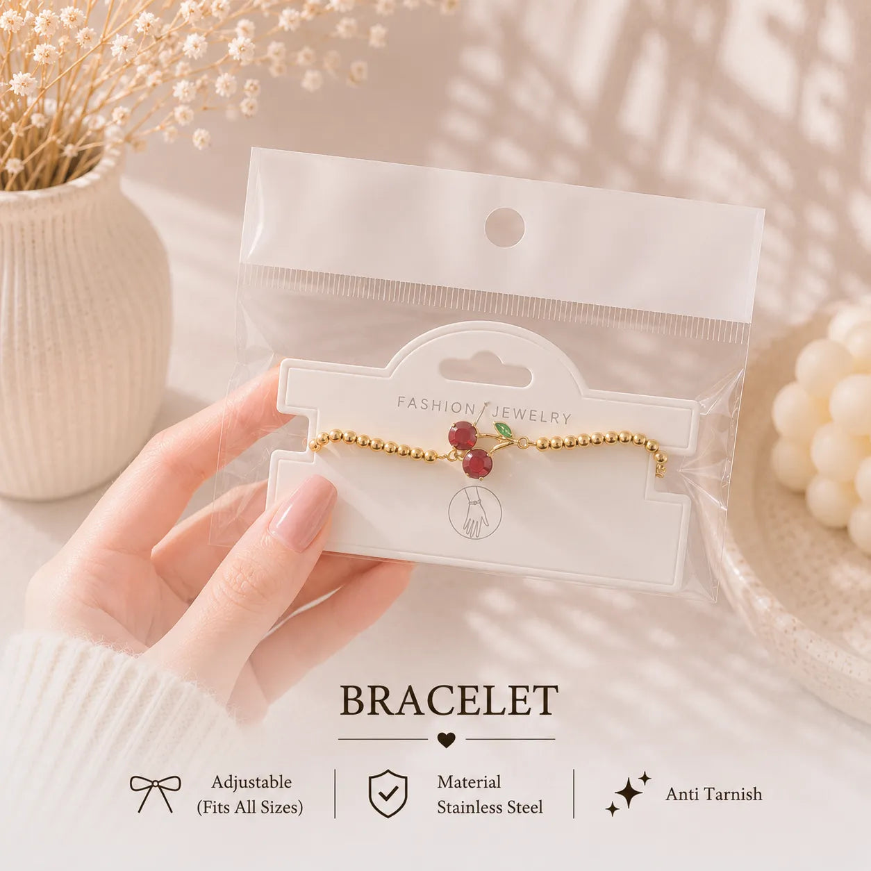 Adjustable Charm Bracelet  - UBKWS3030