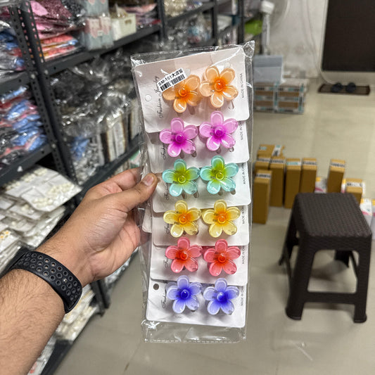 Flower Hair Claw Clip (1Dz) - UBKWS2304