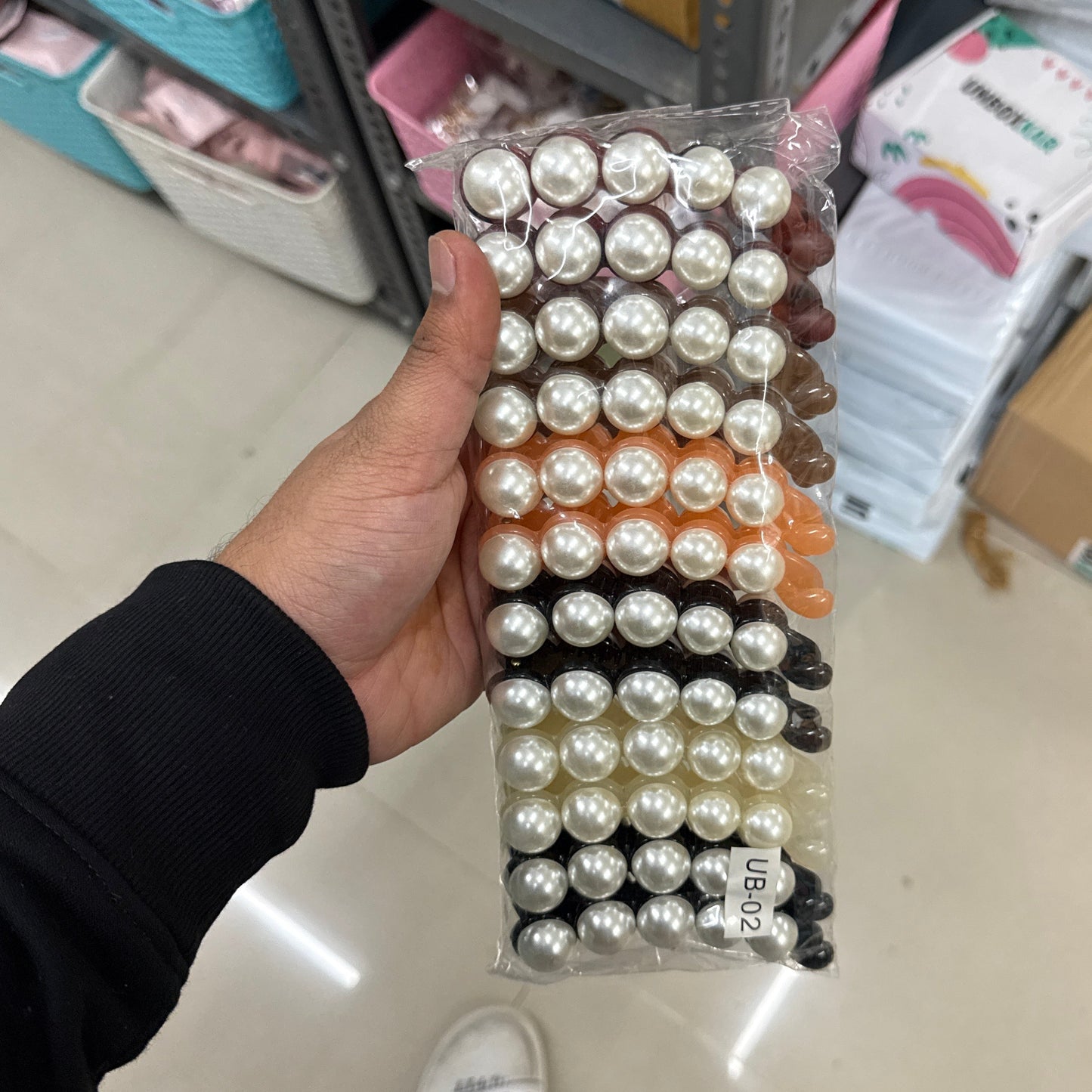 Flower Banana Clip (12 Pcs) - UBKWS1090