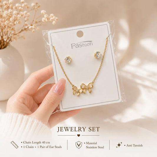 Jewelry Set – bow (1 Set) - UBKWS3023