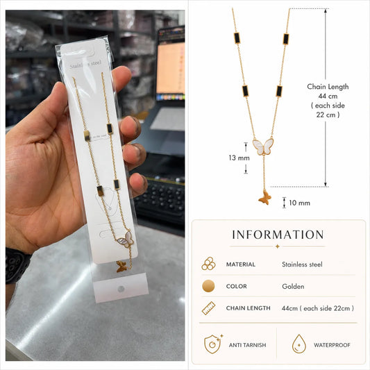 Butterfly Necklace (1Pc) - UBKWS3008