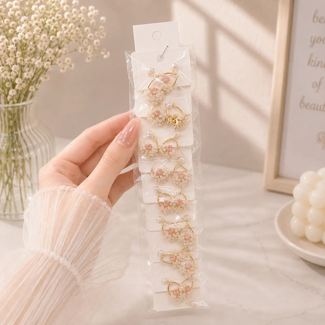 Korean Earrings (10 Pairs) - UBKWS4082