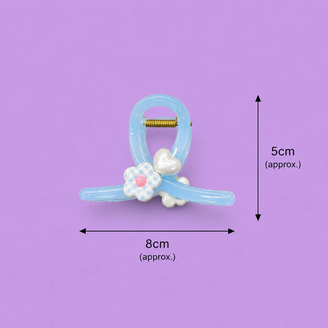 Pastel miniature hair claw (1Dz) - CP-197