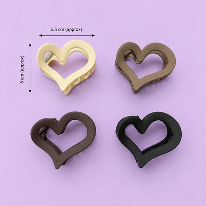 Korean matt hair claw (1Dz) - UBKWS4164