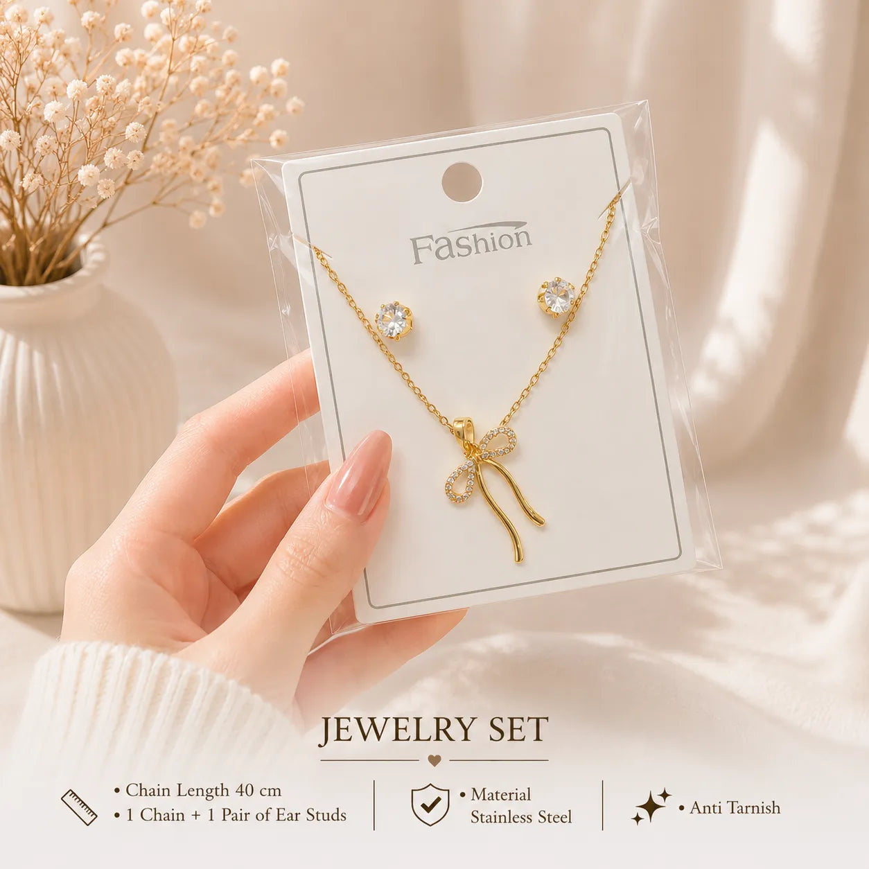 Jewelry Set – knot (1 Set) - UBKWS3017