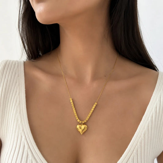 Heart Necklace (1Pc) - UBKWS3010
