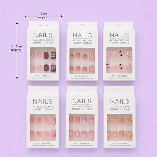 Glitter Press on nails (1Dz) - UBKWS2053