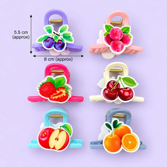 fruit large hair claw  (1Dz) - UBKWS4366