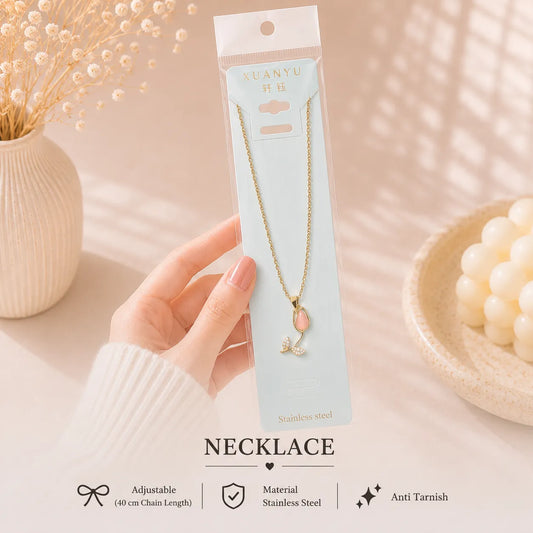 Korean Pendant Necklace - UBKWS3042