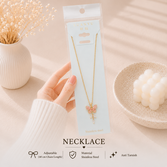 Korean Pendant Necklace - UBKWS3058