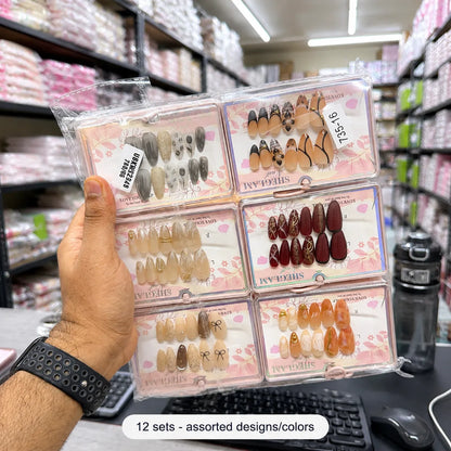 Glossy Press on nails (1Dz) - UBKWS2948