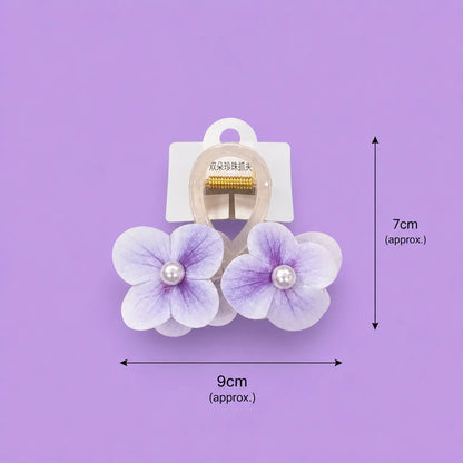 Floral hair claw (1Dz) - CP-252