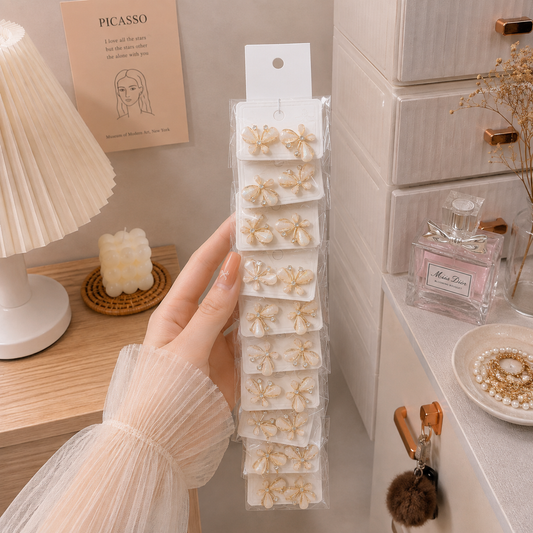 Korean Earrings (10 Pairs) - UBKWS4111