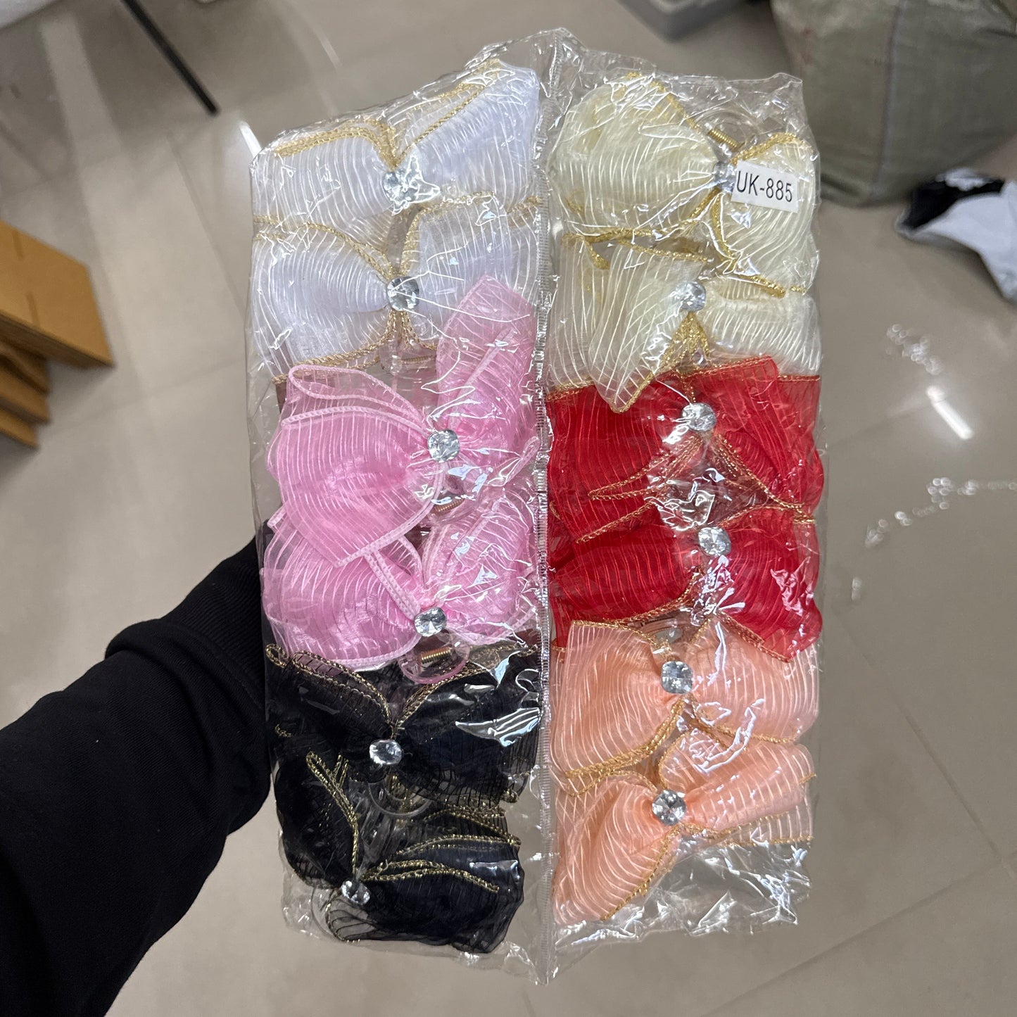 Bow Hair Claw Clip (12pcs) - UBKWS1143