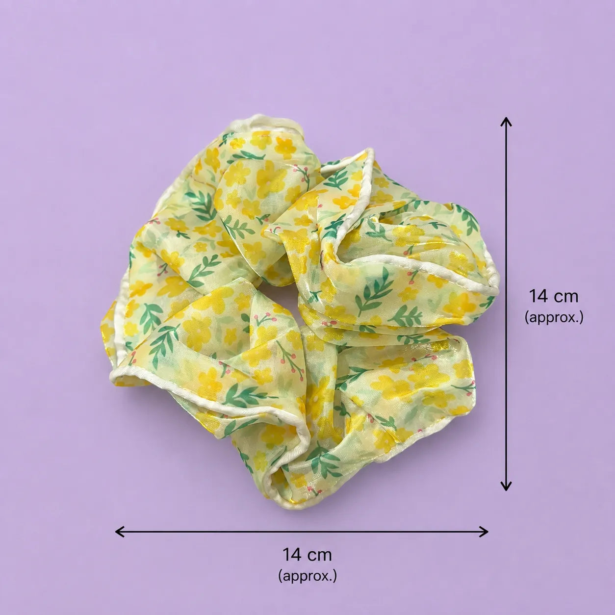 XXL Korean hair scrunchies (1Dz) - UBKWS2850