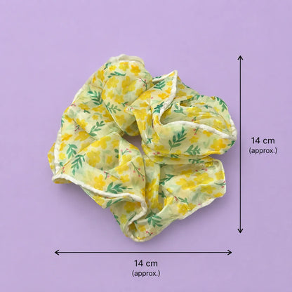 XXL Korean hair scrunchies (1Dz) - UBKWS2850