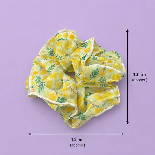 XXL Korean hair scrunchies (1Dz) - UBKWS2850