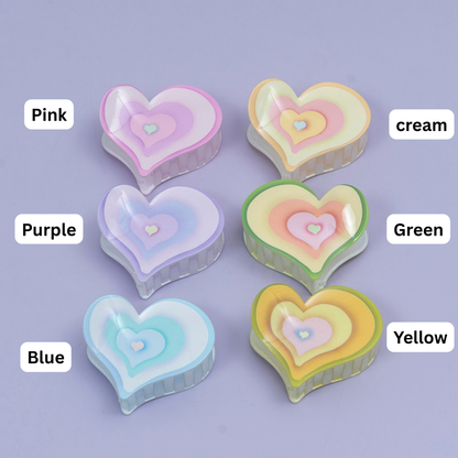 Heart Shape Hair Claw (1Dz) - UBKWS2534