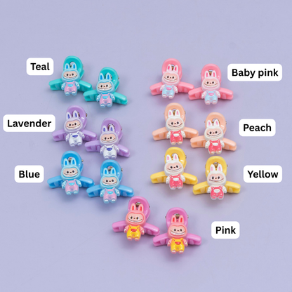 Mini Bunny Hair Claw (10 Pair) - UBKWS2539