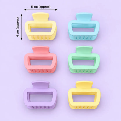 Pastel medium hair claw (1Dz) - UBKWS4324