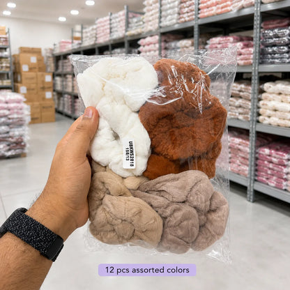 Fur Scrunchies (1Dz) - UBKWS2819
