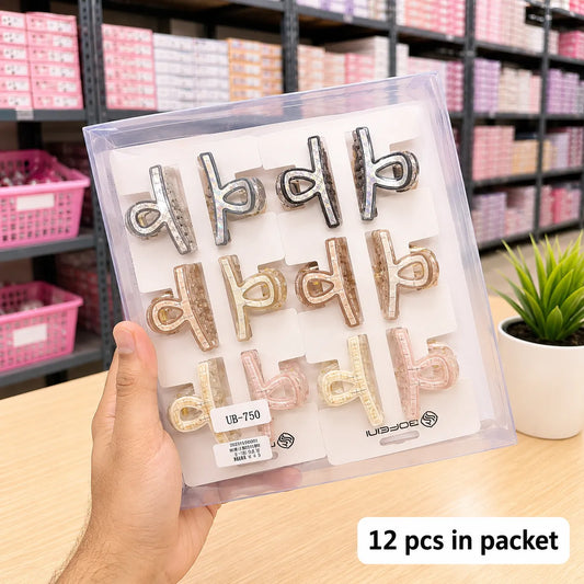 Premium Bofeini hair claw (1Dz) - UBKWS4171