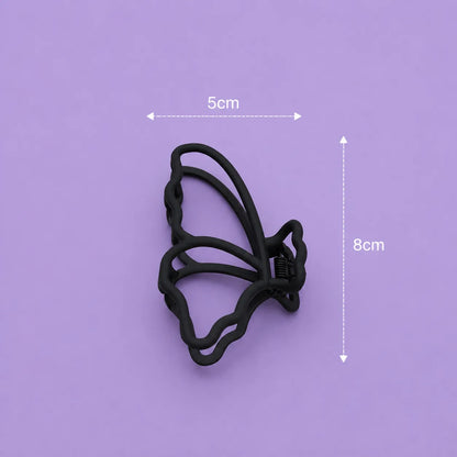 Matt butterfly hair claw (1Dz) - UBKWS465