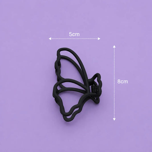 Matt butterfly hair claw (1Dz) - UBKWS465
