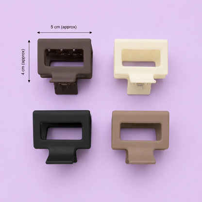 Korean matt hair claw (1Dz) - UBKWS4167