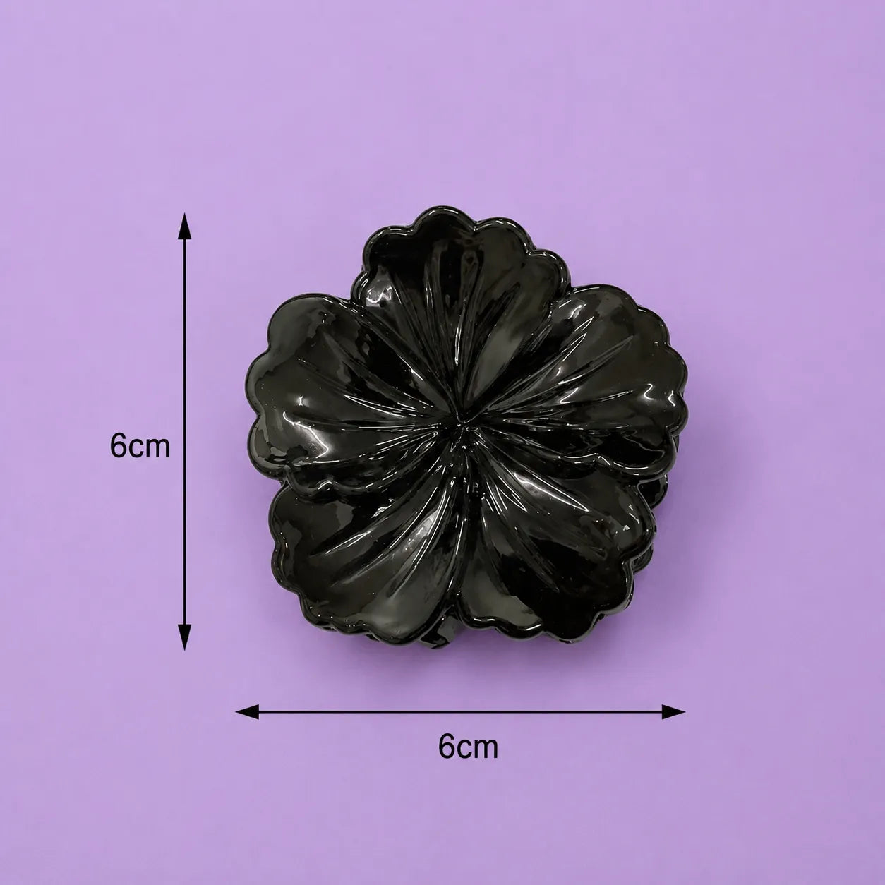 Korean hibiscus flower clip (1Dz) - UBKWS2812