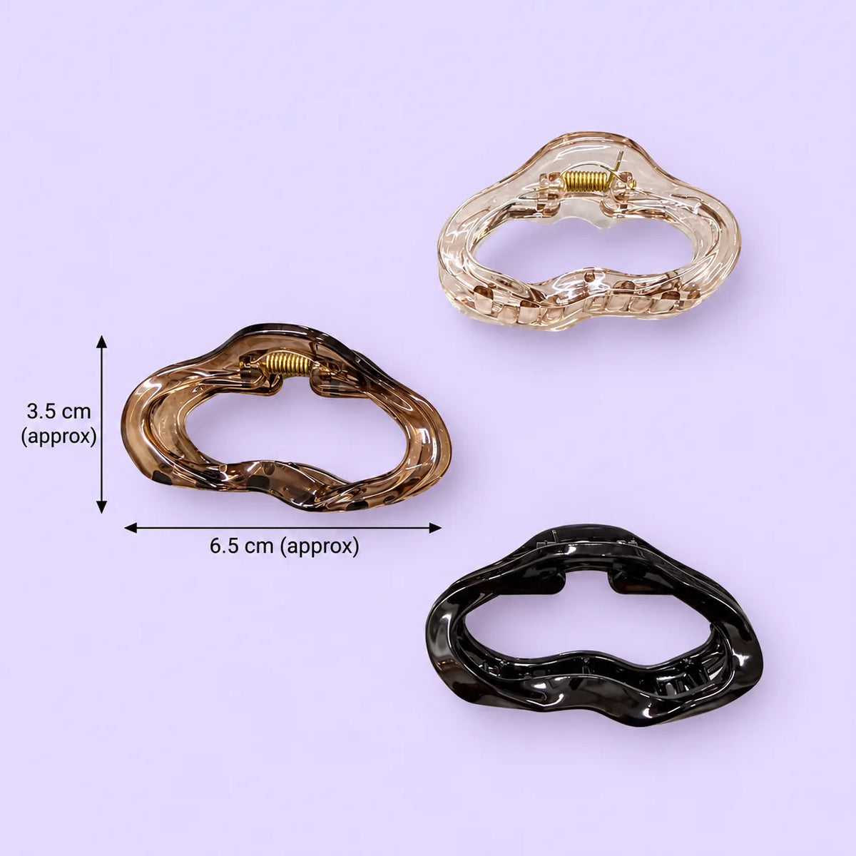 Cloud medium hair claw (1Dz) - UBKWS4342