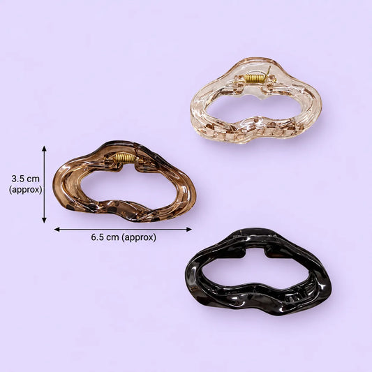 Cloud medium hair claw (1Dz) - UBKWS4342