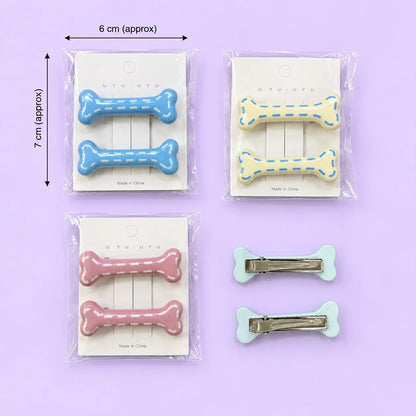 Korean bone hair pins (1Dz) - UBKWS4221