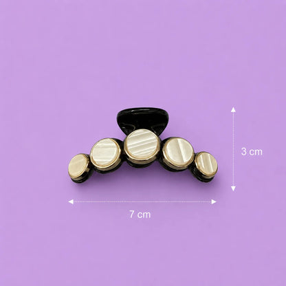 Black pearl hair claw (1Dz) - UB-443