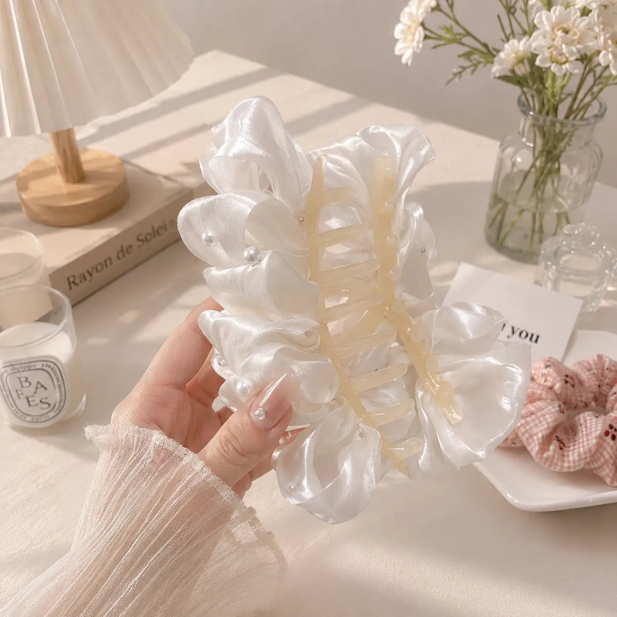 Pinterest bow hair claw clip (1Dz) - CP-185