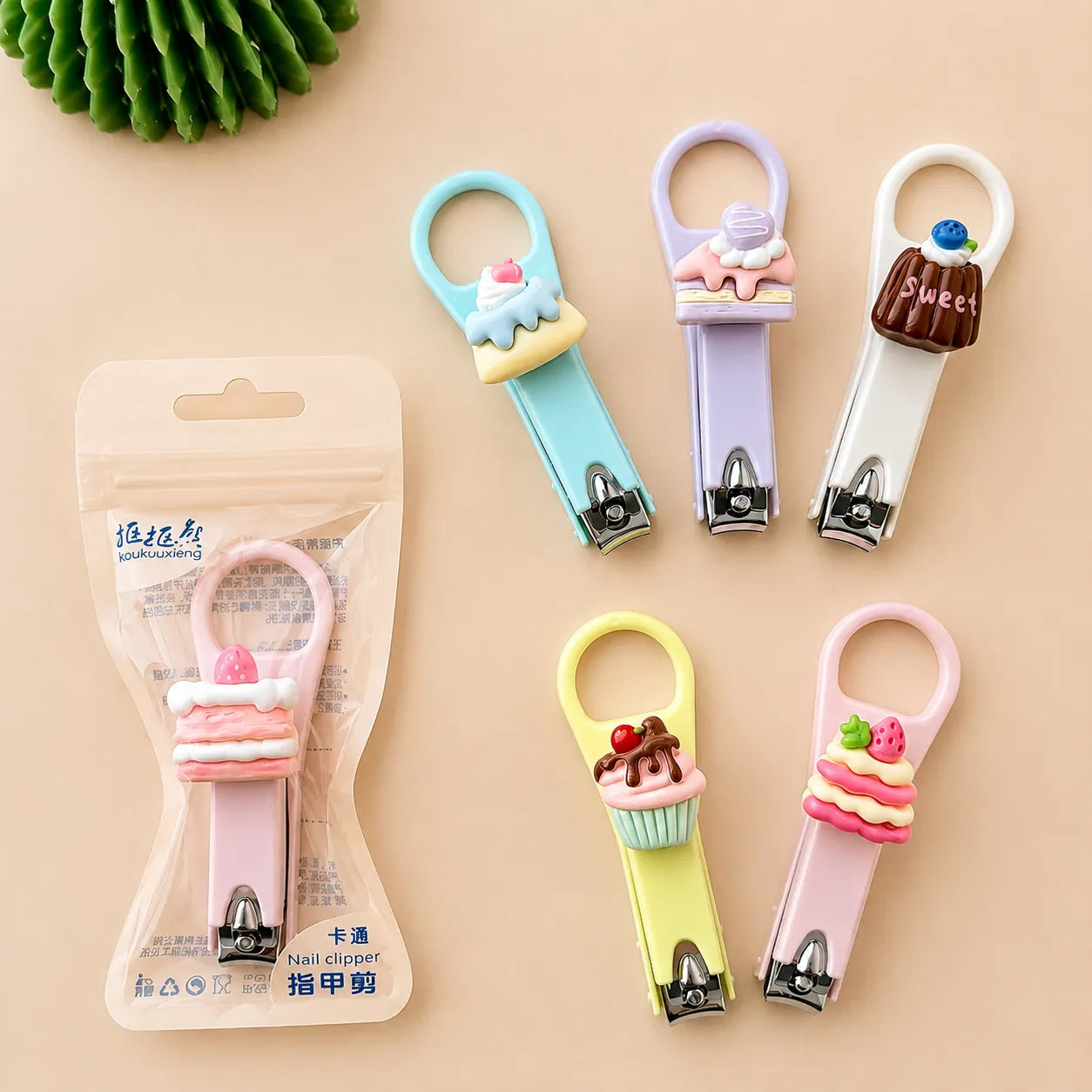 Cute korean nail clipper - (Pack of 12) - UBKWS4067