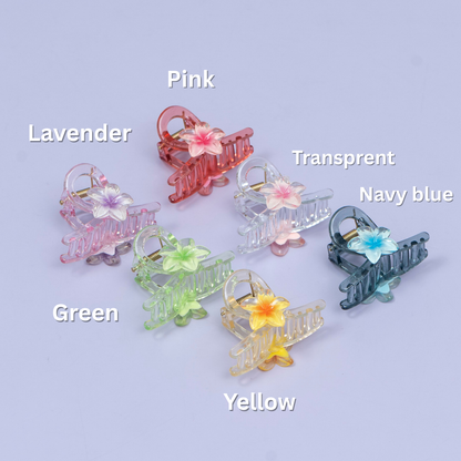 Pastel Floral Mini Hair Claw (1Dz) - UBKWS2397
