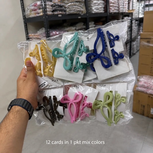 Knot hair claw combo (1Dz) - UBKWS404