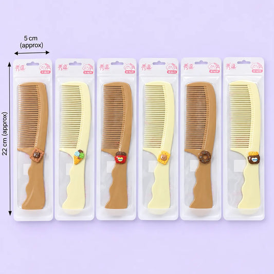 Miniature pastel hair comb (1Dz) - UBKWS4236