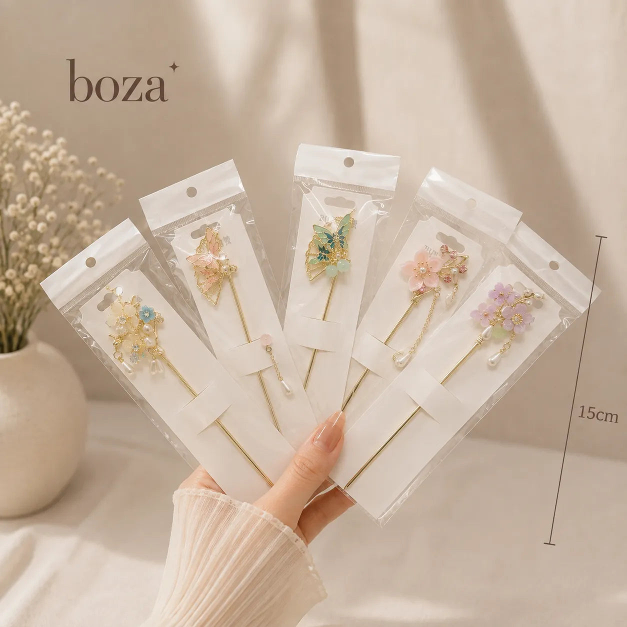 Boza Premium hair sticks (1Dz) - UBKWS3081