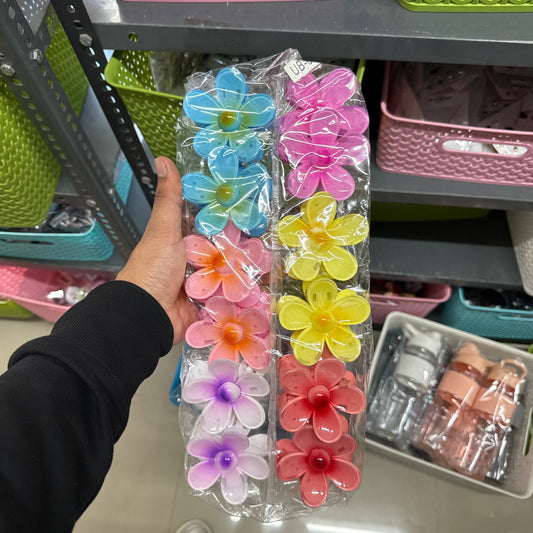 Glossy Daisy Hair Claw (12Pcs) - UBKWS1176