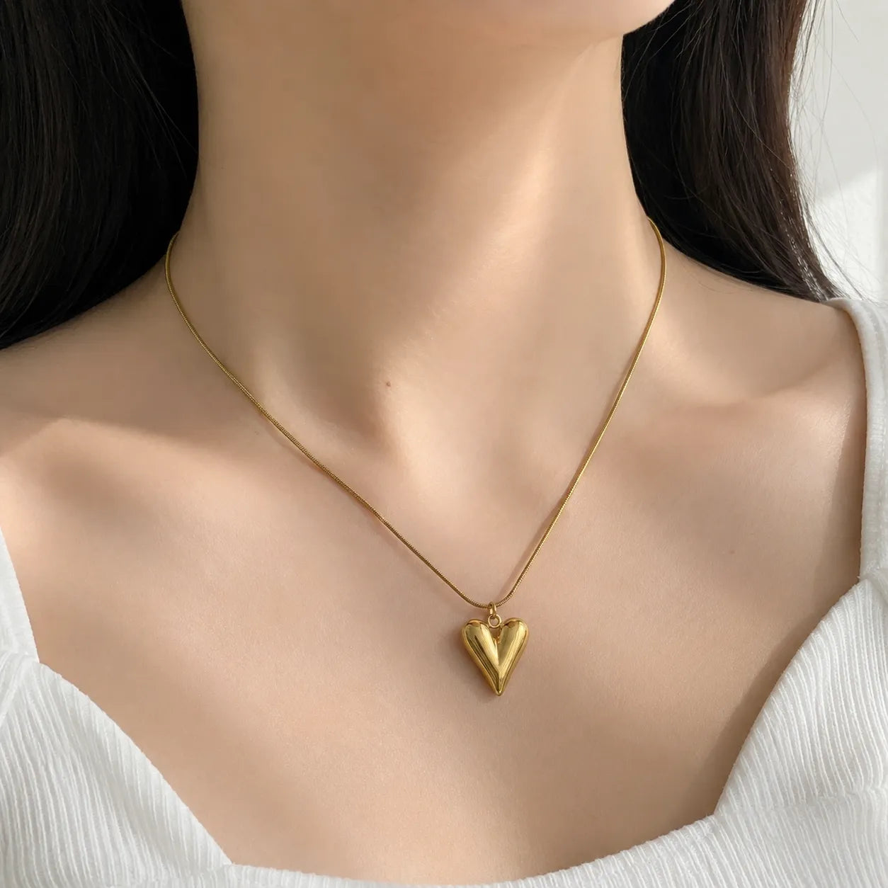 Heart Necklace (1Pc) - UBKWS2998