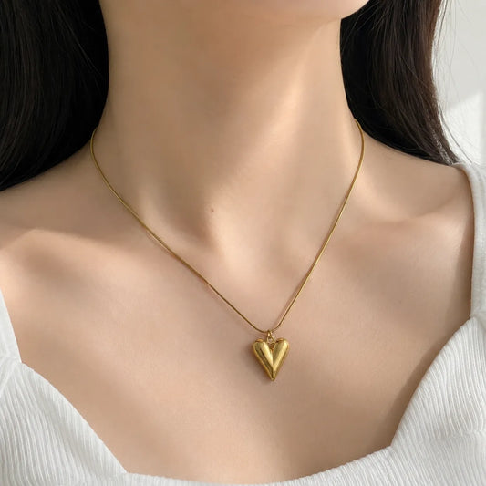 Heart Necklace (1Pc) - UBKWS2998