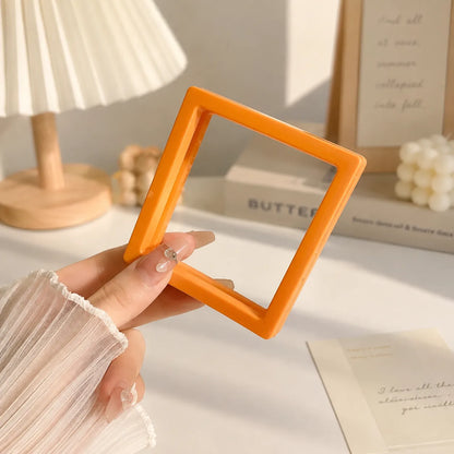 9x9 Cm - 3D Floating box (10Pcs) - Mango Orange